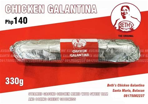 chicken sandwiches bulacan|Beth’s Chicken Galantina.